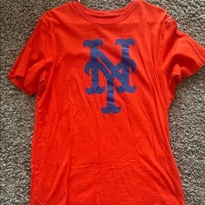 47 Brand Kids Orange and Blue Graphic Tee